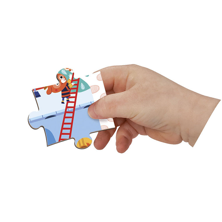 Magnetické puzzle - Magneti'Puzzles Hasiči (36 dílů)