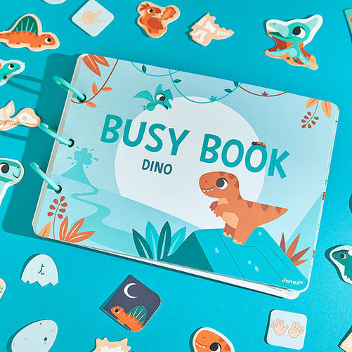 Aktivitní kniha - Busy Book Dinosauři (od 3 let)