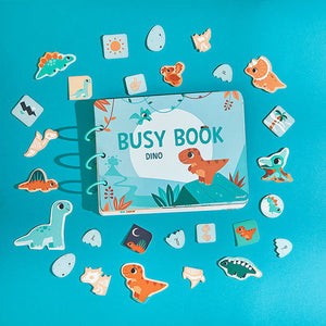 Aktivitní kniha - Busy Book Dinosauři (od 3 let)