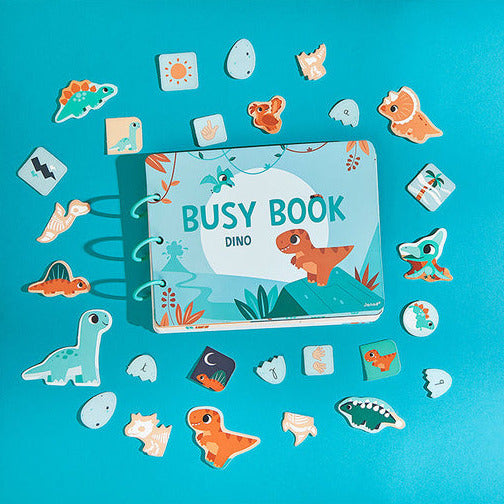 Aktivitní kniha - Busy Book Dinosauři (od 3 let)