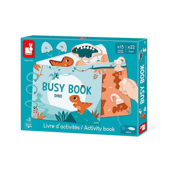 Aktivitní kniha - Busy Book Dinosauři (od 3 let)