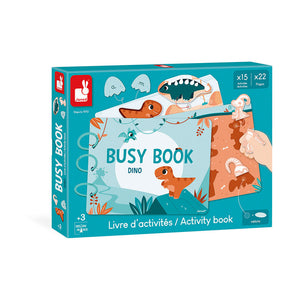 Aktivitní kniha - Busy Book Dinosauři (od 3 let)
