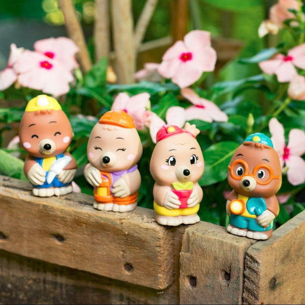 Klorofil Maulwurf-Familie, 4 Figuren - Produktfoto 6