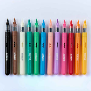 12 Acryl-Pinselstifte Brush Power von OMY