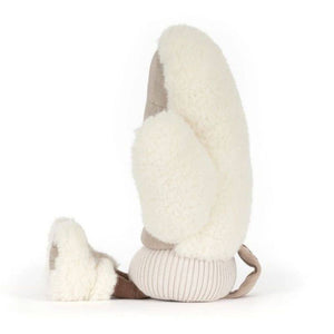 Jellycat Plüsch-Fäustling in Creme-Beige mit Gesicht, 27 cm - Ansicht 3