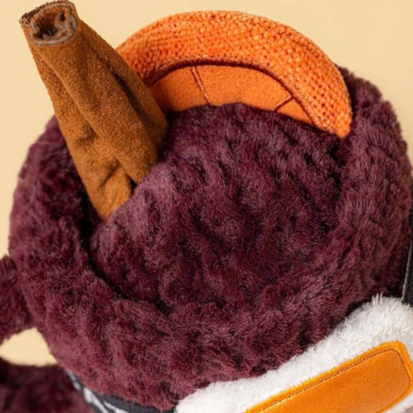 Jellycat Amuseables Mullover Spiced Drink - Plüschbecher in Bordeaux, 17 cm - Ansicht 4
