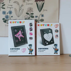 Vložky pro svítící nástěnné dekorace – Kidyneon Happy, 5 kusů