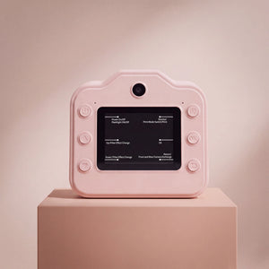 Digitální fotoaparát s okamžitým tiskem pro děti – KidSnap Pink