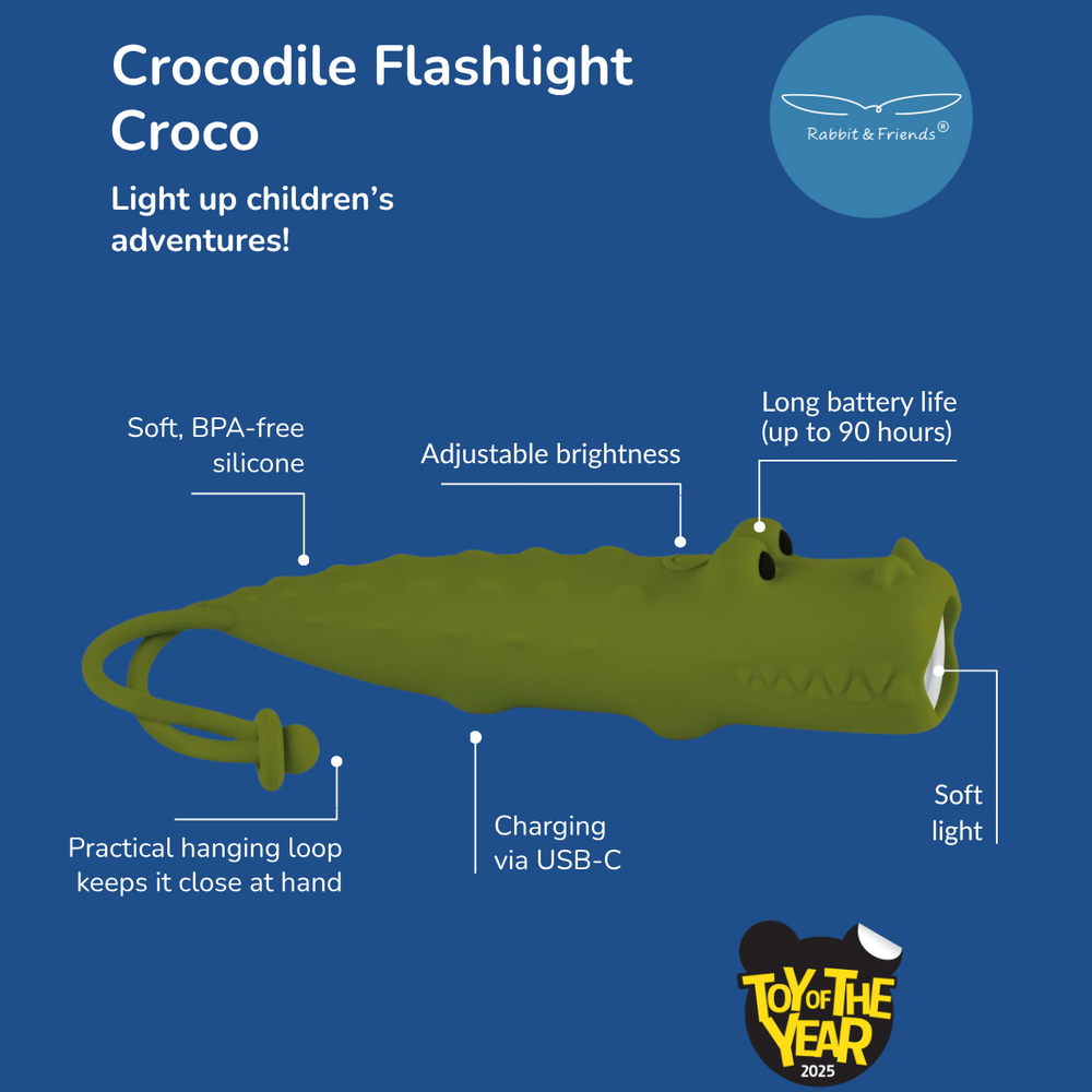Kapesní svítilna krokodýl – Croco