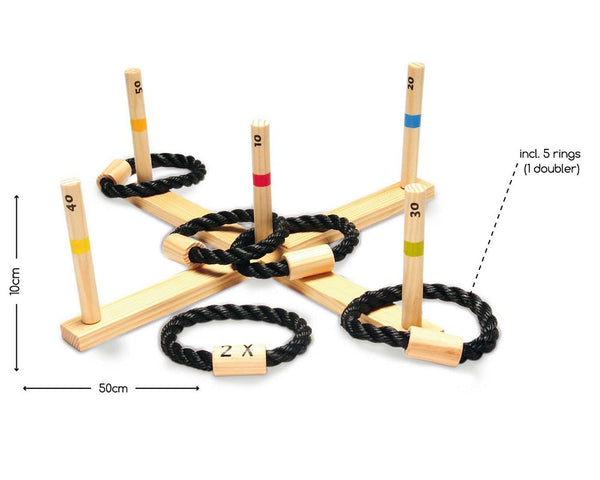 Geschicklichkeitsspiel – Ringwurfspiel - Tublu.de