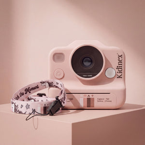 Digitální fotoaparát s okamžitým tiskem pro děti – KidSnap Pink