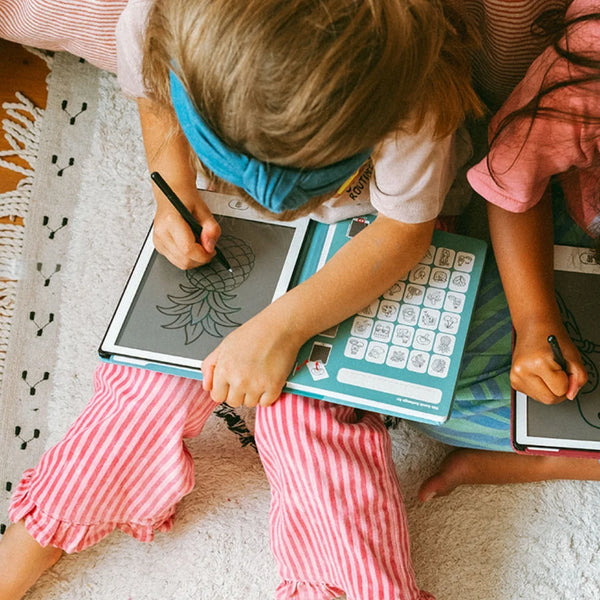 Grafický tablet pro kreslení se šablonami Kidydraw Mini - Market