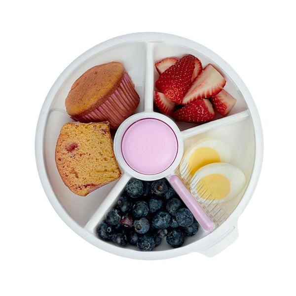 Velký svačinový box Snack Spinner – Taro Purple