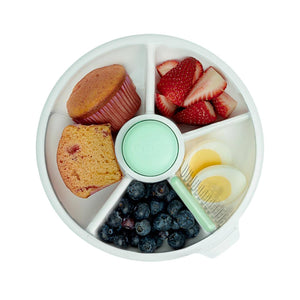 Velký svačinový box Snack Spinner – Mint Green