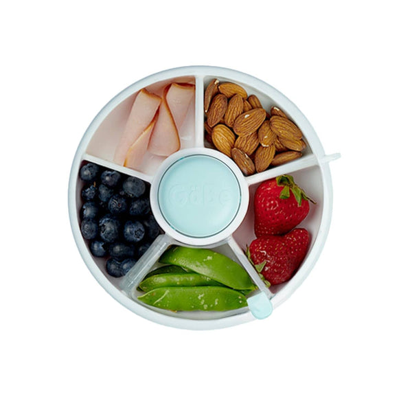 Svačinový box Snack Spinner – Macaron Blue