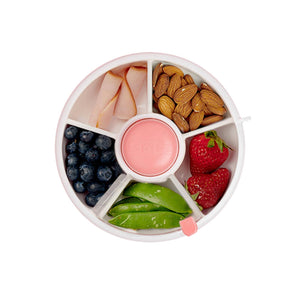 Svačinový box Snack Spinner – Coral Pink