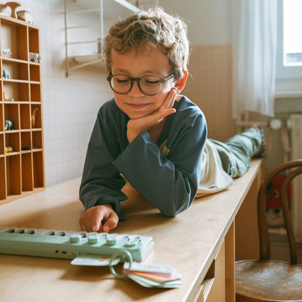 Výukové piano se svítícími klávesami - Kidypiano, zelené (od 6 let)