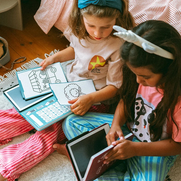 Grafický tablet pro kreslení se šablonami Kidydraw Mini - Market