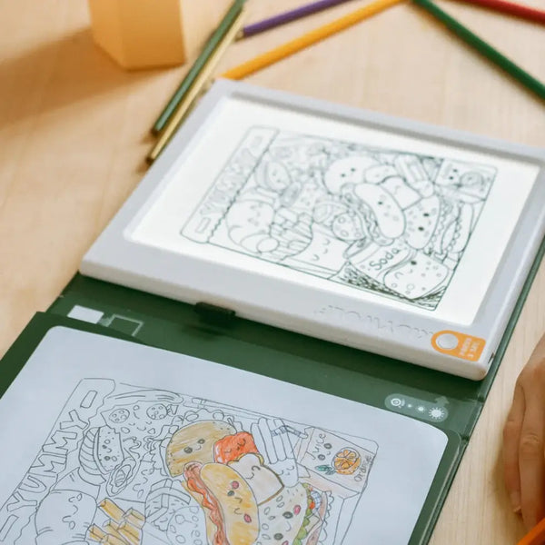 Podsvícený tablet na kreslení tužkou – 30 šablon – Meli-Melo