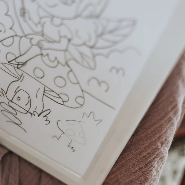 Náhradní kartičky – Kidydraw Pad – Bylo nebylo (30 ks, od 6 let)