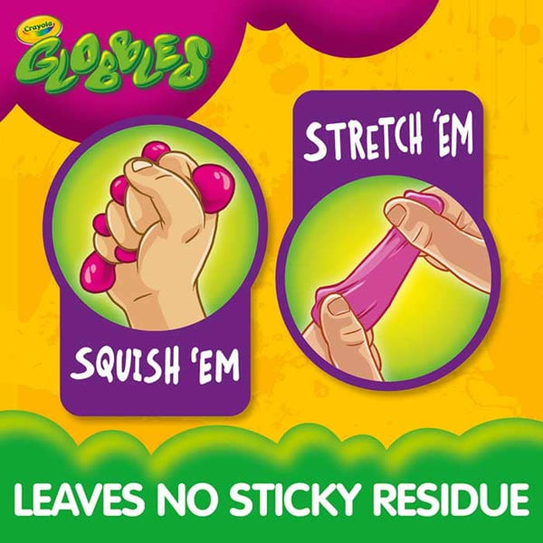 Senzorické mačkací míčky – Globbles (6 ks)