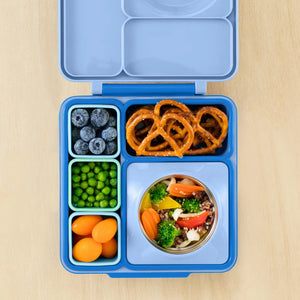 Lunchbox s termoskou OmieBox – Sea Blue