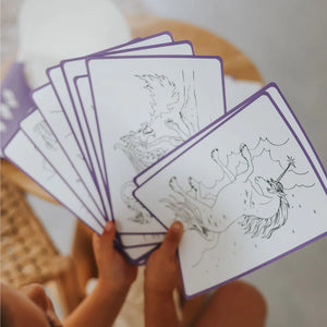 Náhradní kartičky – Kidydraw Pad – Bylo nebylo (30 ks, od 8 let)