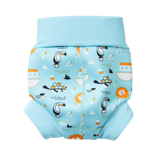 Pleny na plavání Happy Nappy 6–12 měsíců Noemova archa (L)
