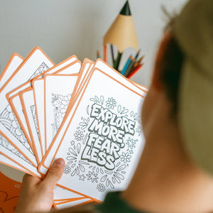 Náhradní karty – Kidydraw Pad – Inspirativní citáty (30 ks, od 10 let)