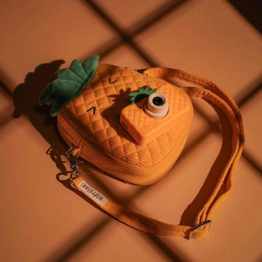 Batoh a taška 2v1 na fotoaparáty – Cheeky Fruit Pinacoolada