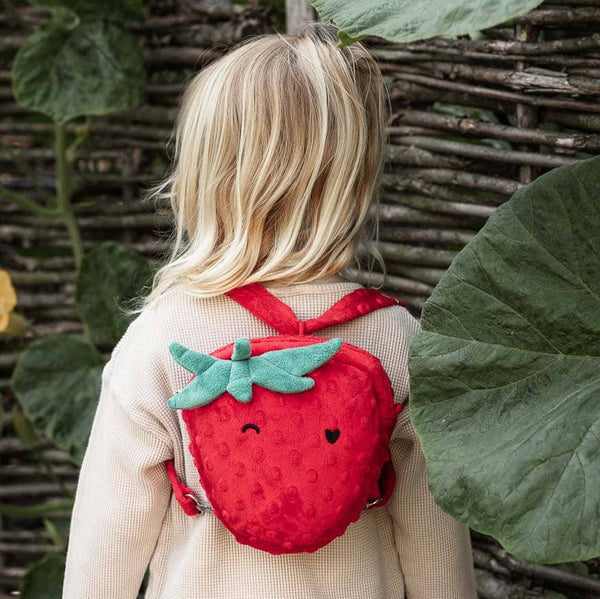 Batoh a taška 2v1 na fotoaparáty – Cheeky Fruit Pina Strawbell