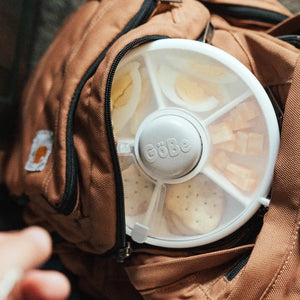 Svačinový box Snack Spinner – Šedý