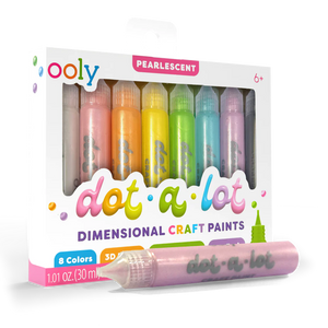 Perllesk tečkovací barvy Dot-A-Lot, 8 kusů