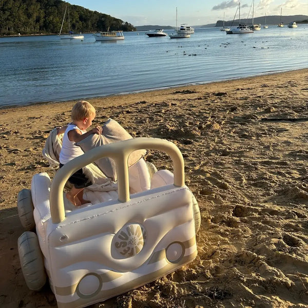 Nafukovací dětská postel – Summer Van Sand
