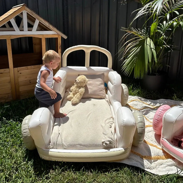 Nafukovací dětská postel – Summer Van Sand