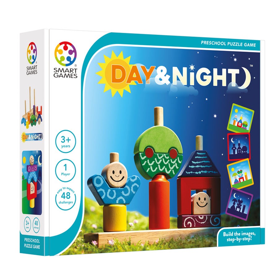Logická hra Smart Games – Den a noc (ENG)
