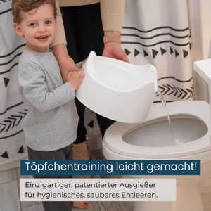 Dětský nočník – ergonomický a hygienický – Žlutý