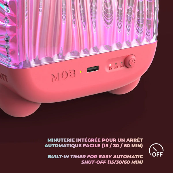 Wavy Light – Projekční lampa a reproduktor 3v1 Korál
