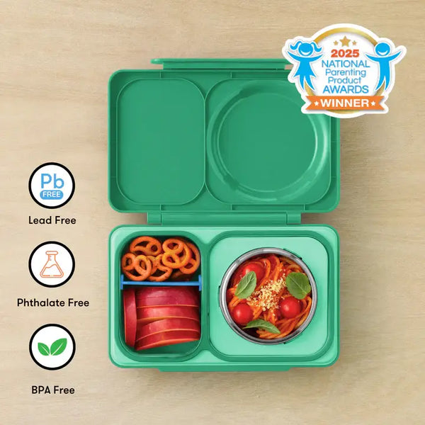 Lunchbox s termoboxem OmieBox Up - Jade Green