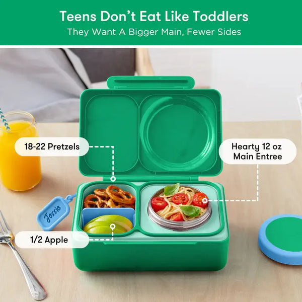 Lunchbox s termoboxem OmieBox Up - Jade Green