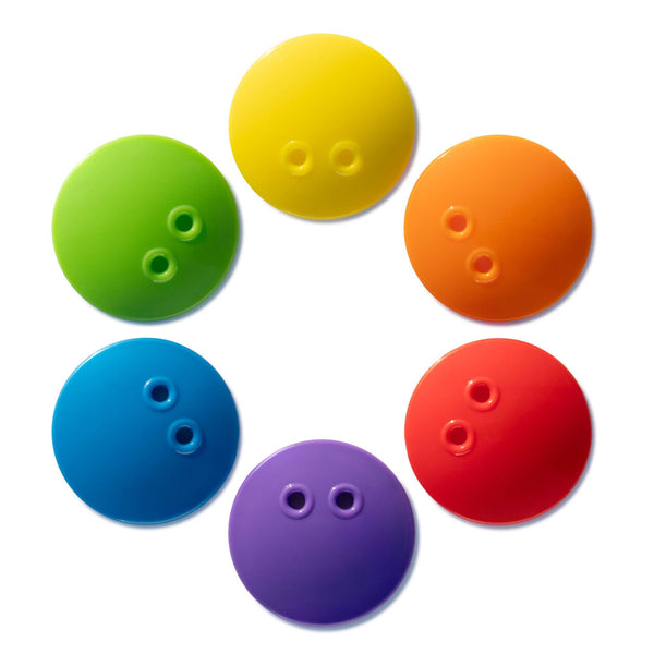Bilibo Dots - Barevné hrací kameny pro kreativní hraní - 36 kusů