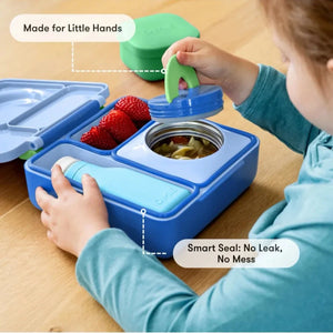 Lunchbox s termoskou OmieBox – Sea Blue