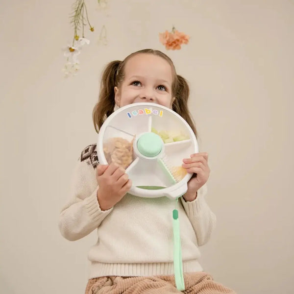 Velký svačinový box Snack Spinner – Mint Green