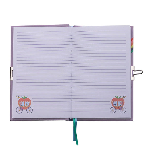 Floss&Rock Duftender Terminkalender für Kinder mit linierten Seiten und bunten Illustrationen