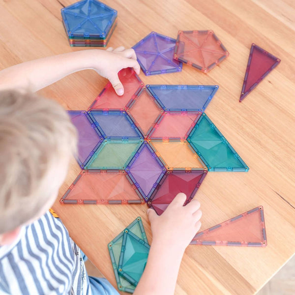 Magnetické stavebnice – pastelová Shape Expansion Pack sada 48 dílů
