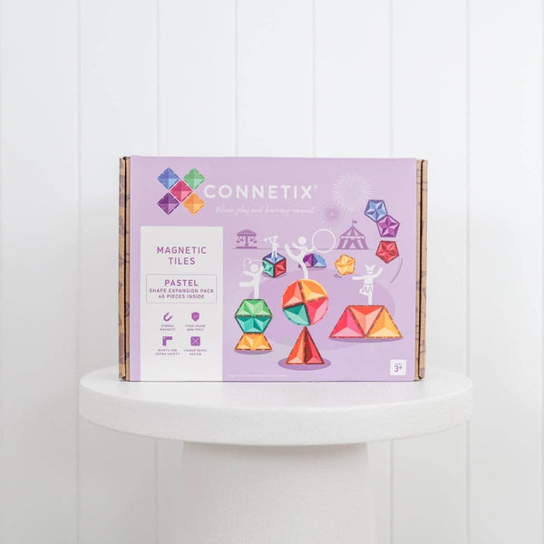 Magnetické stavebnice – pastelová Shape Expansion Pack sada 48 dílů
