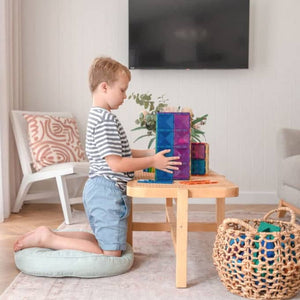 Magnetické stavebnice - duhový Rectangle Pack 18 dílů