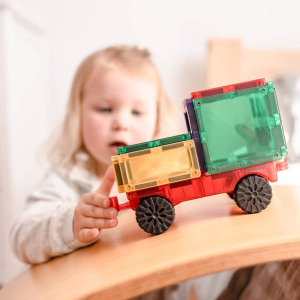 Magnetické stavebnice – duhová pohybová sada 24 dílů