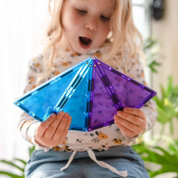 Magnetické stavebnice – Rainbow Geometry Pack 30 dílů