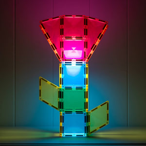 Magnetické stavebnice – Light Rocket Pack, 30 dílů